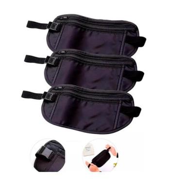 Imagem de Kit Pochete Doleira, Porta Dinheiro, Passaporte, Documentos para corri