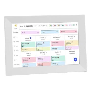 Imagem de Jectse Calendário Digital Inteligente, 1080 Polegadas White 1080p HD Planner de Parede de Tela Sensível (C)