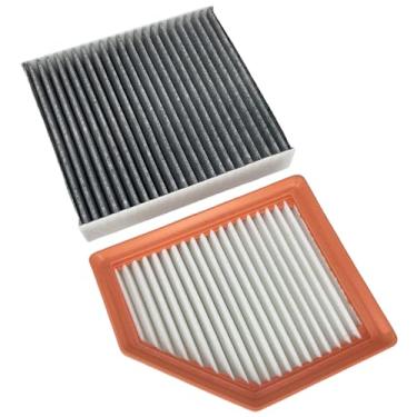 Imagem de Filtro de ar para motor e cabine adequado para Nissan Sentra L4 2.0L 2020-2024, substitui 16546-6LA0A 27277-6CA0A 165466LA0A 272776CA0A