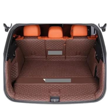 Imagem de Tapete de porta-malas personalizado compatível com Lixiang LI L7 2024, acessórios de couro, cobertura total, forro de carga à prova d'água, suprimentos para veículos à prova de sujeira(12pcs)