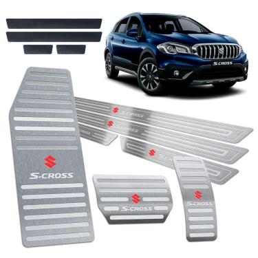 Imagem de Suzuki S-cross 2017/2019 Soleira Pedaleira Descanso Prata