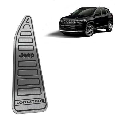 Imagem de Descanso De Pé Aço Inox Jeep Compass Longitude 2022/