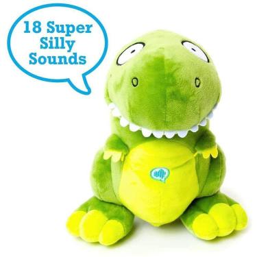 Imagem de Silly Sounds Plush Talking Dinossauro T-Rex Arrota Peidos Rugidos