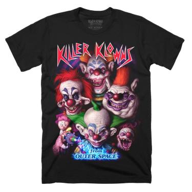 Imagem de Camiseta ROCKINSTONE Killer Klowns From Outer Space Halloween