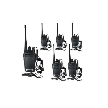 Imagem de Pacote x6 do transmissor de rádio Walkie Talkie Baofeng BF-777s - Ligh