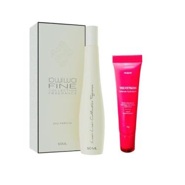 Imagem de Perfume Feminino F49 Luci Luci 50ml + Hidratante Labial Original C/ No