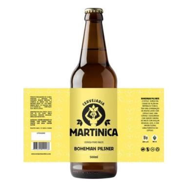 Imagem de Cerveja bohemian pilsner martinica 500ml - CERVEJARIA PRIMITIVA INDUST