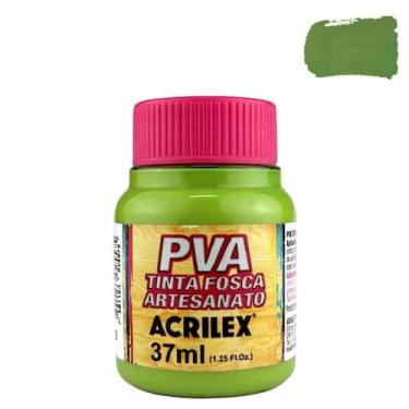 Imagem de Tinta pva verde limao - acrilex