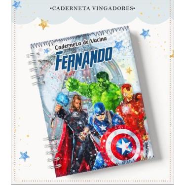 Imagem de Cadernetas de vacinação - Em família personalizados