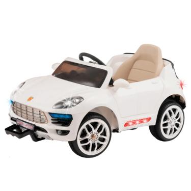 Imagem de Carro Eletrico Infantil com som Car One PS Branco - Biemme