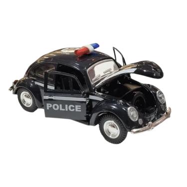 Imagem de Netcar Metal Fusca Fricção Polícia 1/32 - Net Toy
