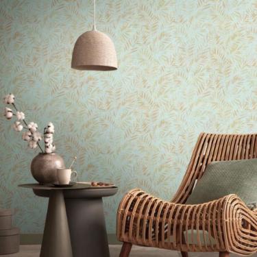 Imagem de Papel de Parede Metropolitan Stories 3 Folhagem Verde 391204MS