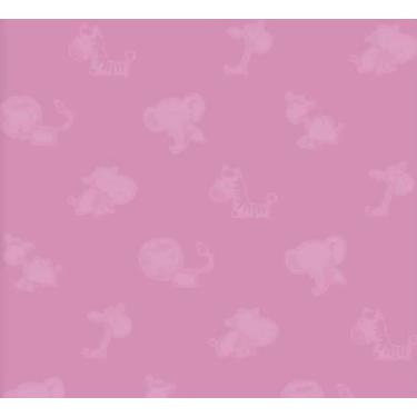 Imagem de Papel de Parede Safari Friends Infantil Roxo SF6224