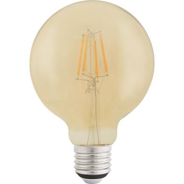 Imagem de Lâmpada LED de Filamento Tramontina G95 4W 2200K luz Amarela