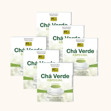 Imagem de Kit 6X: Chá Verde Moído Matchá 10 Sachês MN Food