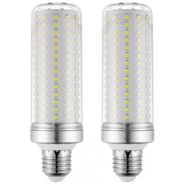 Imagem de Lâmpadas LED RA RAYHOO 18W 2800 Lumens 3000K Branco Quente E26/E27, Equivalente 120-180W, Ultra Brilhante, Não Dimável, Kit 2 Unidades