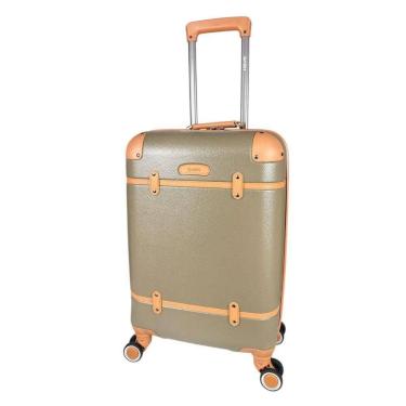 Imagem de Mala De Viagem Bordo Luxo Gash Rodas 360 Cad Embutido