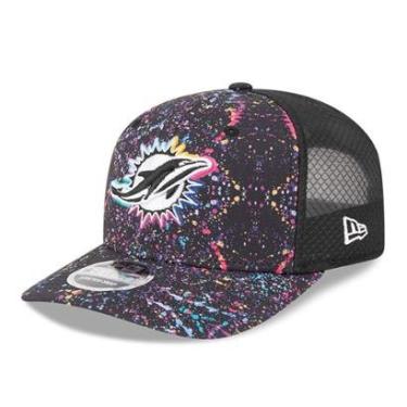 Imagem de BONE NEW ERA 9SEVENTY STRTCH SNAP MIAMI DOLPHINS NFL PRETO-Masculino