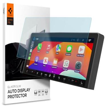 Imagem de Spigen Protetor de tela de vidro temperado [GlasTR Slim] projetado para Ford Maverick (2025) 33.5 cm Dashboard Touchscreen - Fosco/Anti impressão digital