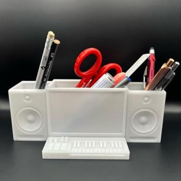 Imagem de Organizador de Mesa Porta Caneta Lápis Criativo Pincel Studio De Objetos De Escritório