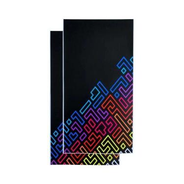 Imagem de Adesivos De Carro À Prova d'Água Em Formato De Colmeia 2pcs Coberturas