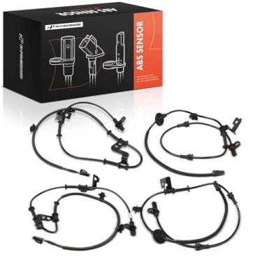 Imagem de A-Premium Sensor de velocidade da roda ABS dianteiro e traseiro 4 peças compatível com modelos Kia - Forte5 2014 2015 2016