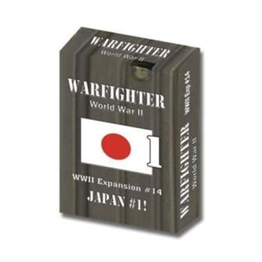 Imagem de DVG: Kit de expansão #14, Japão #1, para jogo de tabuleiro solitário Warfighter WWII
