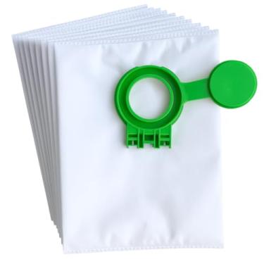 Imagem de Pacote com 10 sacos de aspirador de pó compatíveis com sacos de vácuo Sebo Airbelt D1 D4 Canister Aspirador de pó – Sacos de pó de substituição para aspirador de pó, limpeza doméstica e uso de