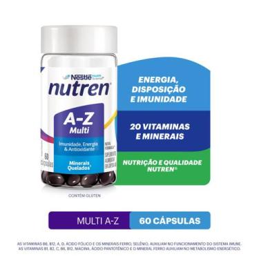 Imagem de Suplemento Alimentar Nutren A-Z Multivitamínico 60 Cápsulas - NUTREN V