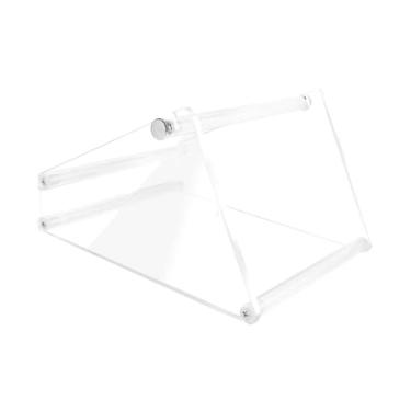 Imagem de shamjina Suporte de etiquetas para impressora térmica Suporte de etiquetas acrílico leve dispensador de adesivos universal para farmácias, Camada única