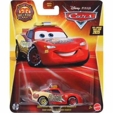 Imagem de Carros Disney Cars Mcqueen Race & Rescue Mattel DXV29