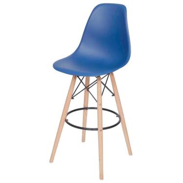 Imagem de Banqueta Eames Side - Azul Marinho