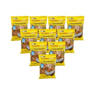 Imagem de Biscoito Rosquinha De Coco 500g Vegano Zero LActose Rancheiro - Kit 10 Unidades
