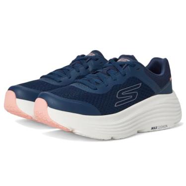 Imagem de Skechers Tênis feminino Max Cushion Endeavour Canova, Azul-marinho/rosa, 7 Wide