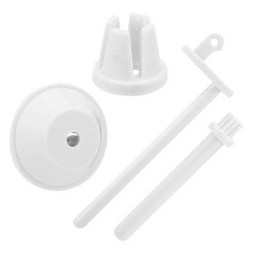 Imagem de 4pçs Conjunto Tampas Pino Carretel, Tampas Substituição de Plástico e Pinos Carretel Auxiliares Compatíveis com Singer Peças Máquina de Costura 3223 3232 3321 3323 4423 4432 8275