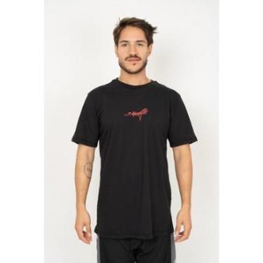 Imagem de Camiseta Billabong B471P1130 Bracket Script - Preto-Masculino