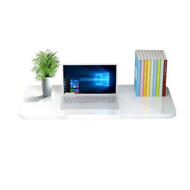 Imagem de Mesa dobrável de lavanderia, mesa dobrável montada na parede, mesa de cozinha e mesa de jantar, mesa infantil, mesa de escritório, mesa de trabalho para computador (100 x 30 cm)