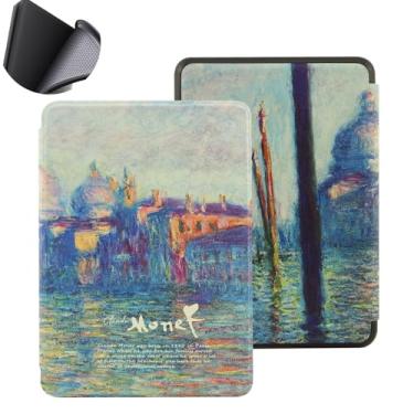 Imagem de Yzlvigrous Capa para Kindle Paperwhite 12th/Colorsoft Signature Edition 1ª Geração 2024, Tampa Traseira de TPU Macia de 7 Polegadas com Sono/despertar Automático, Modelo: SA59CP/SA569P/SA568B