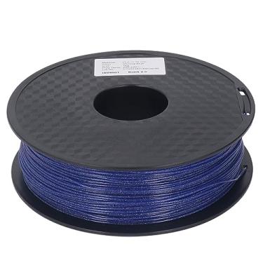 Imagem de Filamento de impressora 3D 1.75mm Azul brilhante PLA Seda Forte Suave e Brilhante Consumíveis para Entusiastas e Profissionais de Impressão 3D