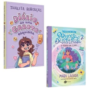 Imagem de Kit Diários : Garota Esquisita + Princesa Desastrada 2: O Segredo das 