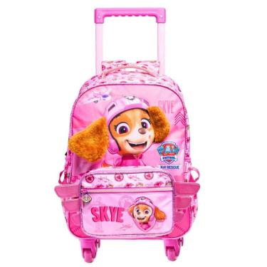 Imagem de Mochila Patrulha Canina Skye 4 Rodas E Costas 15268