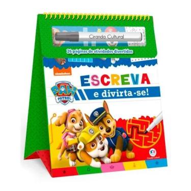 Imagem de Livro Escreve e Divirta-se Personagens Sortidos 1 Unidade - Ciranda Cu