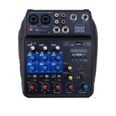 Imagem de Mesa de Som Compacta Solus Click-4