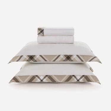 Imagem de Jogo de Cama 300 Fios Benjamin - King - 4 Peças - Karsten