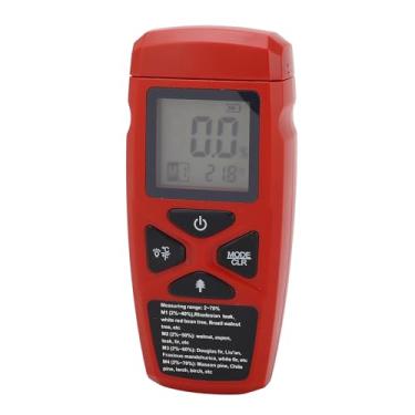 Imagem de FTVOGUE Medidor de Umidade de Madeira Tipo Pino, Detector Digital de Umidade Com Lcd Retroiluminado para Paredes de Madeira, Materiais de Construção, Construção Abs