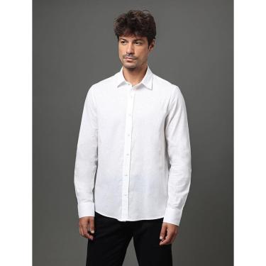 Imagem de Camisa Masculina Cotton Linen Calvin Klein Jeans-Masculino