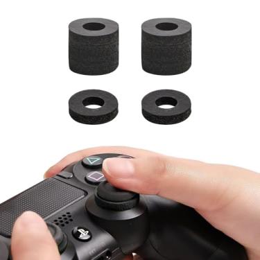 Imagem de Woyinger Pacote com 8 controles de movimento Aim Assist para PS4, PS5, para PS Portal, anéis de precisão para Xbox One, Xbox Elite, anéis de precisão para acessórios PS5, acessórios de jogos (preto)