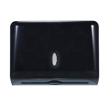 Imagem de Dispenser de Papel Toalha Parede com Janela Design Botão Capacidade Grande para Hotel Restaurante Casa Banheiro Escritór