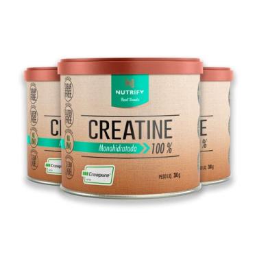 Imagem de Kit 3 Creatina Creapure Nutrify 300g