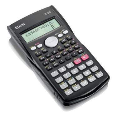 Imagem de Calculadora Científica 240 Funções CC240 Elgin Cor Preto